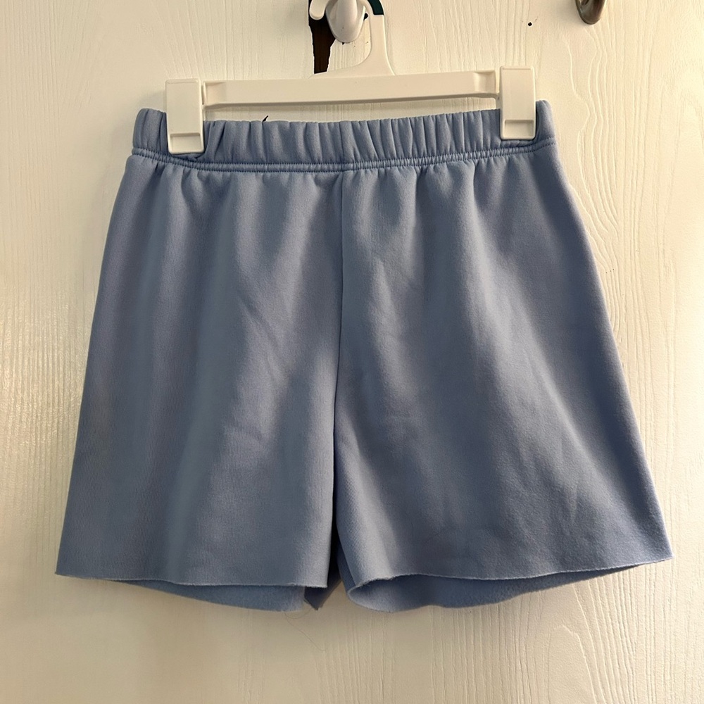 SHEIN Sky Blue Women's Athletic Shorts
